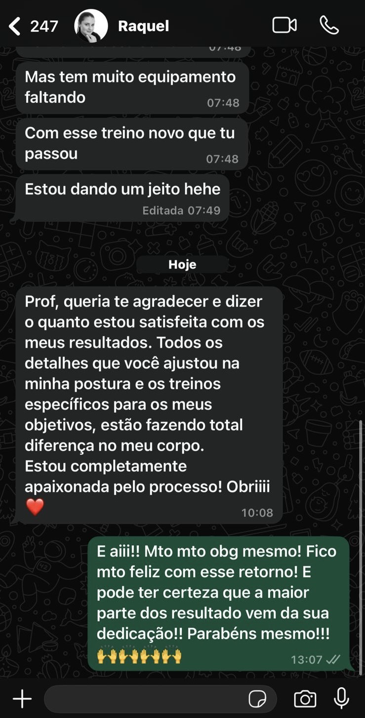 Depoimento da aluna Jéssica